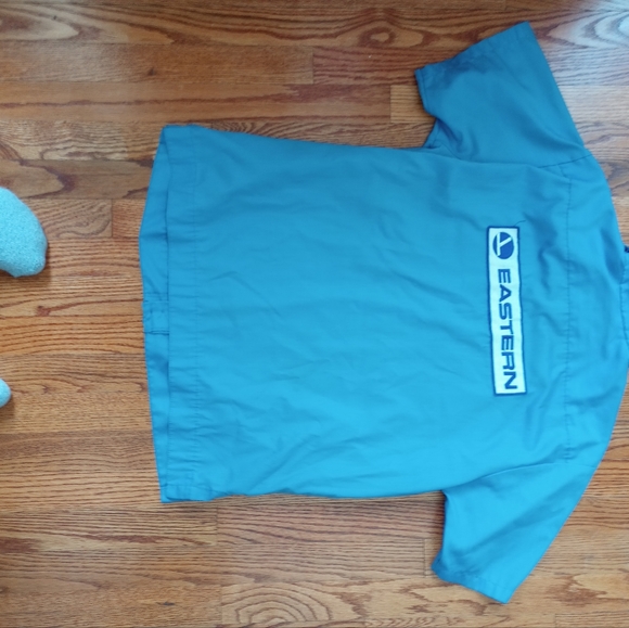 ✈️ Eastern Airlines Vintage Mechanic Uniform Shirt Small - Picture 12 of 15